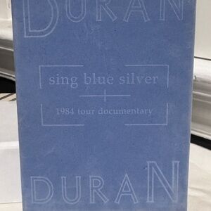🎤🎸 Rare Vintage Duran Duran Sing Blue Silver 1984 Tour Documentary
